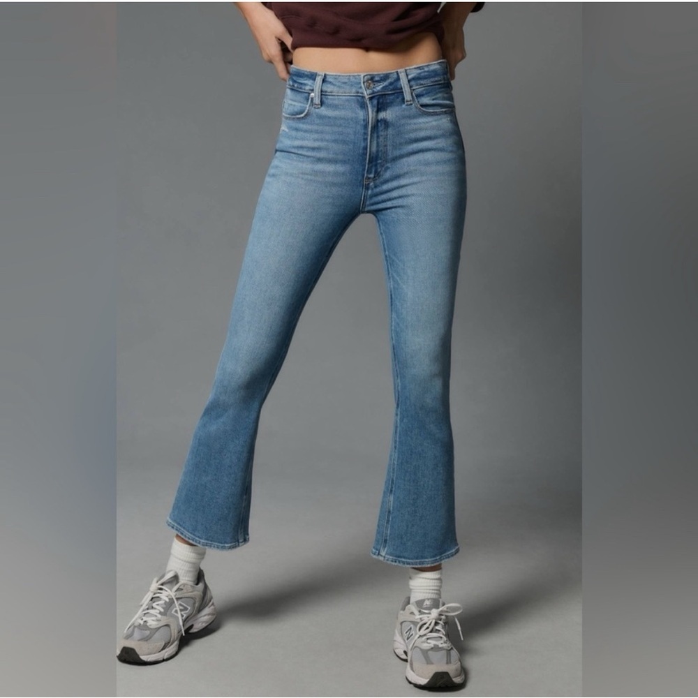 PAIGE COLETTE CROP FLARE JEANS 29